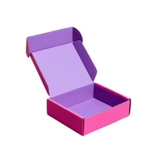 Hộp giấy đóng gói tùy chỉnh, hộp giấy cao cấp, hộp thư bằng bìa cứng sóng sinh thái, hộp sang trọng cán mờ với in logo tùy chỉnh - Product Image 1