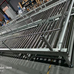 헤비 듀티 파워 롤러 컨베이어 라인 자동화 재료 취급 팔레트 롤러 컨베이어 장비 드럼 리프터 장르 - Product Image 1