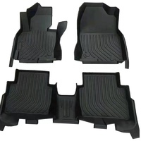 Tapis de voiture professionnel TPE 3D respectueux de l'environnement utilisation de tapis de voiture TPE facile à nettoyer de haute qualité pour Renault Clio 5