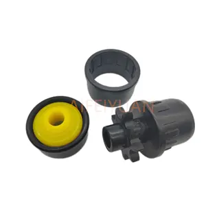 Plastic Single Sprocket Drive Head Bearing Housing Kits Roller Bearing End Cap For Gravity Roller