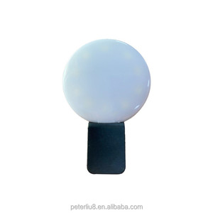 Mini Aro de Luz <span class=keywords><strong>LED</strong></span> Recargable USB Portátil y Económico para Selfies, con Clip para iPhone, <span class=keywords><strong>Samsung</strong></span> y Cámaras de Teléfono, Personalizable con Logotipo - Product Image 3