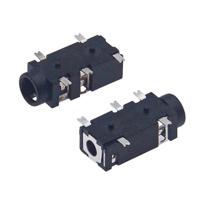 Conector Hembra de Audio Estéreo PJ-327D de 3.5mm, Montaje SMT de 5 Pines con Postes de Montaje Dobles, Conector de Alta Calidad - Product Image 3