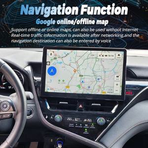 Pantalla QLED de 12.3/12.8 Pulgadas para Toyota Camry 2021 2022, Radio Android 13, Reproductor de Video, Navegación GPS, Carplay Inalámbrico, Unidad Principal - Product Image 6