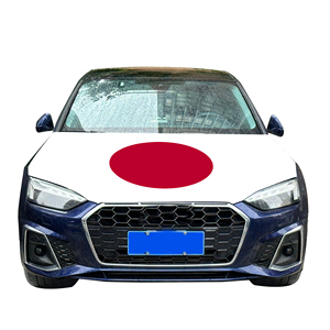 Copertura del cofano auto nazionale a prezzi accessibili bandiera <span class=keywords><strong>giappone</strong></span> copertura del motore auto bandiera fabbrica vendita diretta tessuto in poliestere - Product Image 5