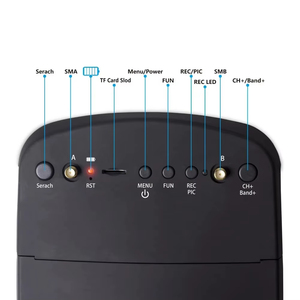 Hot LS 800D FPV drone Goggles với DVR 5.8G 40ch 5 inch 800x480 đa dạng video Tai nghe xây dựng trong pin cho <span class=keywords><strong>RC</strong></span> Racing FPV bộ phận - Product Image 4