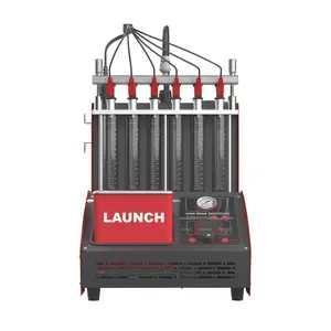 Machine de nettoyage d'injecteur de carburant à ultrasons, Original et exclusif, cylindre 4/6, testeur d'injecteur de carburant Launch CNC603A 220V/110V
