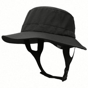 Chapeau de protection solaire unisexe, imperméable, réglable, en tissu non tissé, personnalisé, pour le surf et la pêche, imprimé en sérigraphie, séchage rapide - Product Image 3