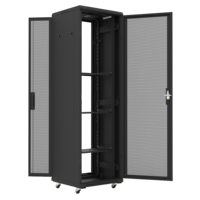 Armoire réseau 32U 42U 48U 800x900 en acier laminé à froid, rack de serveur 19 pouces, support de sol pour données, en stock