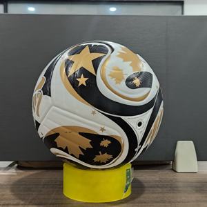 Official Match <b>Size</b> 5 Soccer Ball Customizable Logo Thermal Bonded PU <b>Football</b> for Clubs - Product Image 4