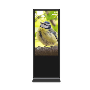 Afficheur numérique LCD sur pied FHD de 43, 49, <span class=keywords><strong>55</strong></span> et 65 pouces, kiosque publicitaire, écran tactile avec WiFi/USB/CMS - Product Image 3