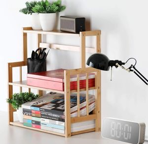 Estante de Especias de Bambú de 3 Niveles, Estante de Despensa, Organizador de Almacenamiento para Encimera de Cocina, Material de Madera, Tipo Vajilla - Product Image 4