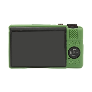 Para <span class=keywords><strong>Canon</strong></span> PowerShot G7 X Mark III / G7X3 Funda protectora de silicona suave con cubierta de lente (negro) - Product Image 3