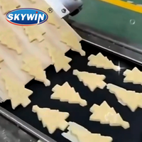 Machine de formage de biscuits semi-automatique Skywin, type plateau, petite capacité 50-150 kg/h