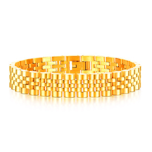 2025 Classic Dainty Classic 316l Acero inoxidable Brazaletes chapados en oro Mujeres y pulsera Joyería - Product Image 1