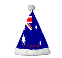 Chapeaux de Noël à la mode avec drapeau angolais, confortables et en peluche, pour adultes, pour les fêtes de Noël et du Nouvel An