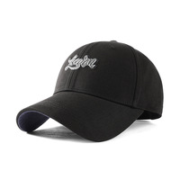 Casquettes de baseball unisexes sportives et professionnelles à 6 panneaux avec logo personnalisé, broderie 3D, ajustables, protection solaire quotidienne