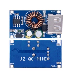 ใหม่ 12V24V ถึง QC3.0 ชาร์จเร็ว บอร์ดชาร์จโทรศัพท์มือถือ รองรับแอนดรอยด์ เอฟซีพี ยูเอสบี ดีซี บัคโมดูล - Product Image 3