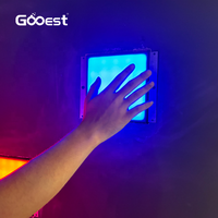GOOEST Devil Eye Système de jeu interactif de projection éco-responsable pour Escape Room, tout-en-un, couleur personnalisable pour parc d'attractions, facile à installer