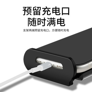Tesla Phone Holder Clip On Portable Rear Headrest Mount For Model Y 3 Car <b>Tablet</b> Phone <b>Stand</b> - Product Image 4