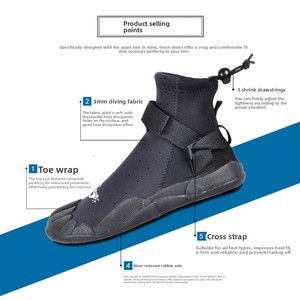 Chaussures de surf aquatique pour hommes et femmes, antidérapantes, résistantes à l'usure, pour la plongée en apnée, la plage, la plongée, la <span class=keywords><strong>planche</strong></span> à <span class=keywords><strong>voile</strong></span>, la dérive - Product Image 3