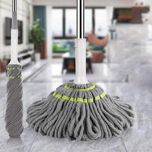 Mopa Húmeda de Alta Resistencia con Mango Largo y Fácil de Escurrir, Mopa de Microfibra para Limpieza de Pisos de Madera, Mopa Autoescurrible - Product Image 1