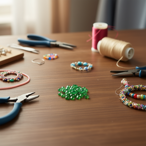 Ilan Abalorios Perline Rondelle Sfaccettate Verdi 10mm 15g - Product Image 3