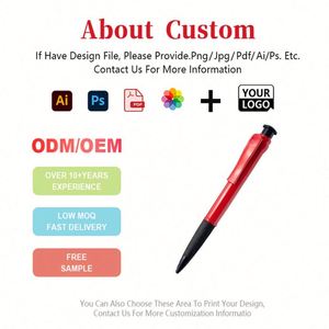 Bolígrafo de Plástico con Tinta Negra de 1.0 mm, Tamaño Grande, para Publicidad y Promociones, Venta al Por Mayor - Product Image 3
