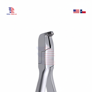 Pince de coupe distale dentaire réutilisable pour orthodontistes Pince à long manche 0.025 \ "Coupe de fil d'instrument chirurgical dentaire allemand - Product Image 1