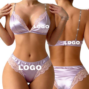 Set Reggiseno e Mutandine in Pura Seta per Donne Mature, Biancheria Intima di Alta Qualità con Logo Personalizzato - Product Image 5