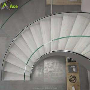Escalera Curva <span class=keywords><strong>con</strong></span> Apariencia Moderna, Escalera Circular - Product Image 5