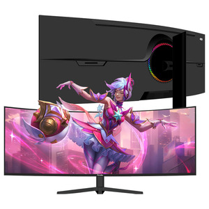Écran d'ordinateur incurvé super large de 49 <span class=keywords><strong>pouces</strong></span>, résolution 1440P, pour la maison, le bureau, les entreprises, résolution 240Hz, panneau IPS, HDR, écran de bureau - Product Image 1
