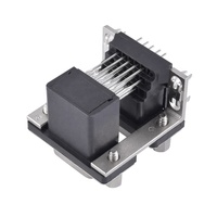 Conector VGA de Doble Capa CHUANGQIN CQ-D-SUBSC1515, D-SUB de 15 Pines 5.08 Hembra-Hembra con Tornillo, Conector de Video para Placa Base