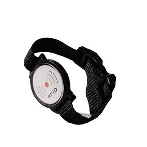 Logo stampato senza contatto RFID NFC ABS Watch Nylon braccialetto regolabile 13.56Mhz per palestra <span class=keywords><strong>VIP</strong></span> - Product Image 1