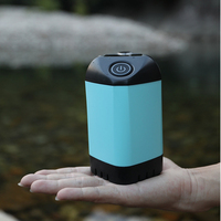 Douche de camping extérieure, pompe à eau électrique portable et étanche pour la randonnée, les voyages, la plage, l'arrosage des animaux