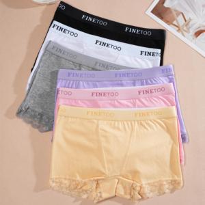 Nuovi Boxer da Donna in Cotone 2026 a Vita Alta con Cintura a Lettere, Comodi per l'Uso Quotidiano - Product Image 2