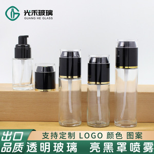 Flacon pulvérisateur cosmétique en verre Guanghe 10 ml, transparent, rechargeable, vide, pour échantillon - Product Image 2