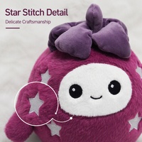 Produsen Boneka Plush Berkualitas Tinggi Ramah Kulit, Mainan Kustom Terlaris Dengan Detail Bintang Perak