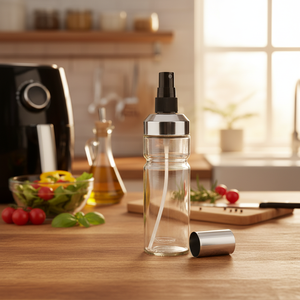 Kitchen Oil Sprayer for Cooking Air Fryer, Glass Oil <b>Spray</b> Dispenser, Reusable, Dishwasher Safe – Fackelmann - Product Image 3