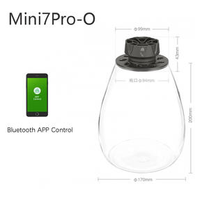 Mini 7 Pro-O <span class=keywords><strong>Cree</strong></span> Cob 7W Bluetooth Led <span class=keywords><strong>Aquarium</strong></span> Licht Nano Tank Plant Grow Light High Par Zoetwater Aquascape Lamp - Product Image 4