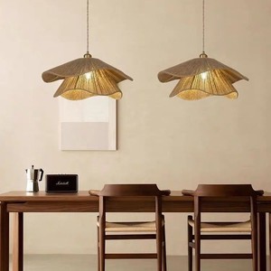 Hemp Rope Chandelier Oval E27 <b>Led</b> <b>Light</b> Source Switch Control Single Head <b>For</b> Tea <b>Room</b> Guesthouse Restaurant Bedroom - Product Image 1