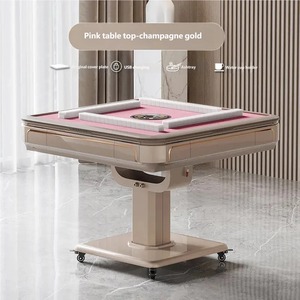 Wholesale <b>Foldable</b> Mahjong Table Ultra Silent 4-Port Fully Automatic Machine Intelligent Household Game <b>Desk</b> Mahjong Table Foldi - Product Image 1