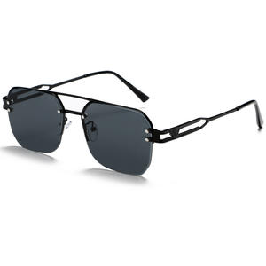 Gafas de Sol Cuadradas Metálicas Greyjack UV400 Unisex, Protección Solar, Moda, Viajes, Conducción, Actuaciones en Escenario - Product Image 5