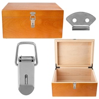 Loquet à levier moderne en acier inoxydable, réglable, pour boîte à outils