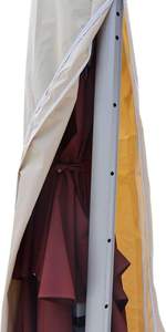 420d Oxford Tissu <span class=keywords><strong>Parasol</strong></span> Parapluie Couverture Étanche Patio Couverture Jardin Extérieur Meubles Romain Parapluie Couverture Avec Fermeture Éclair - Product Image 3