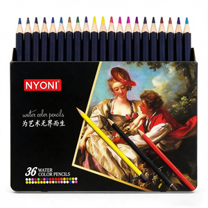 Juego <span class=keywords><strong>de</strong></span> Lápices <span class=keywords><strong>de</strong></span> <span class=keywords><strong>Colores</strong></span> Solubles en Agua ZKJ - Minas <span class=keywords><strong>de</strong></span> <span class=keywords><strong>Colores</strong></span> para Acuarela Artística y Pintura Lavable - Product Image 6