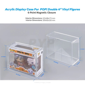 2 paquete de dos Fundas protectoras de acrílico Twin Funko Pop Stack - Product Image 3