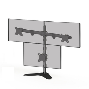 VESA 100x100 Pantalla triple Soporte de escritorio independiente VESA 75x75 Soporte de monitor - Product Image 6