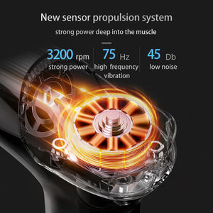 2025 Nueva Mini pistola de masaje muscular <span class=keywords><strong>5</strong></span> velocidades vibración tejido profundo 8 cabezas 1800mAh gimnasio deportes Fitness atletas cuerpo brazo masajeador - Product Image 6