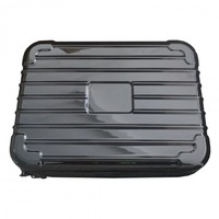 Boîte de cadeaux promotionnels personnalisés pour entreprises PC+ABC 10 pouces, étanche, gaufrée, tendance, avec impression par transfert thermique, trousse de maquillage