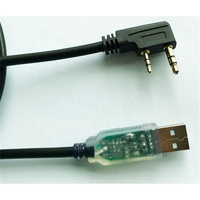 Cable Serial de Programación de Radio FTDI de Alta Calidad 2026 con Blindaje Trenzado y Cubierta de PVC para Uso con Computadora, Compatible con BaoFeng, Kenwood, Anytone